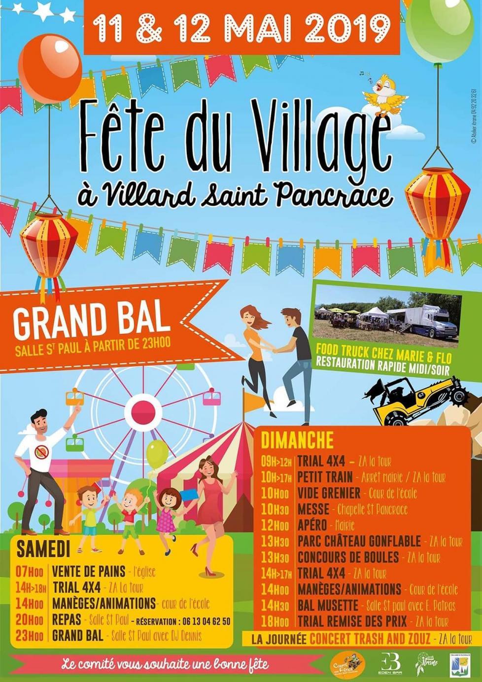 Fête du Village à Villard Saint Pancrace